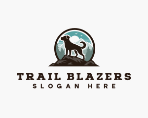 Mountain Dog Adventure logo design