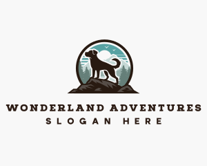 Mountain Dog Adventure logo design