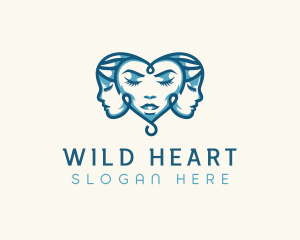 Mental Heart Therapy logo design