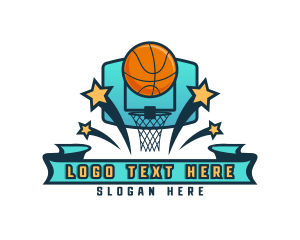 Tournament - Basketball Sports League logo design
