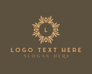 Elegant Flower Event logo design