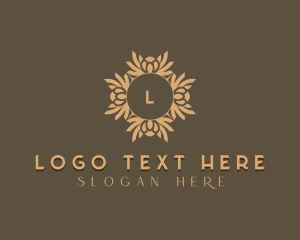 Elegant Flower Event Logo