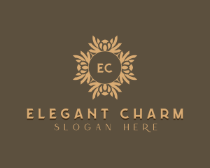 Elegant Flower Event logo design