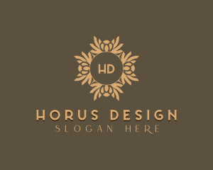 Elegant Flower Event logo design