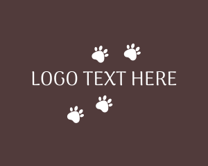Minimalist Fur Pet Logo