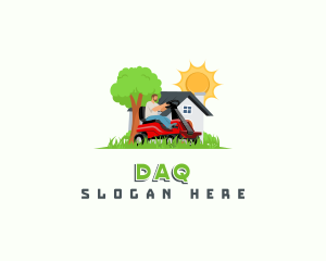 Lawn Mower - Lawn Mower Garden logo design