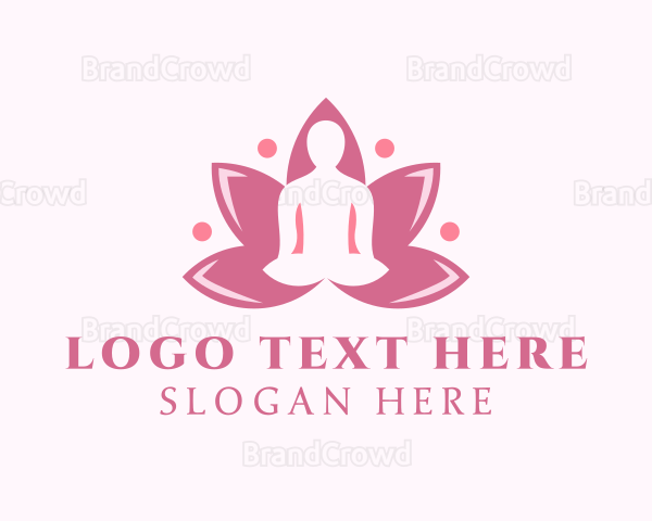 Pink Lotus Meditation Logo