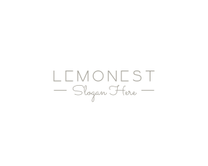 Minimalist Fashion Business Logo