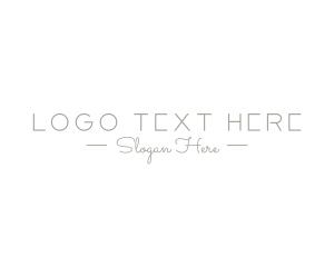 Minimalist Fashion Business Logo