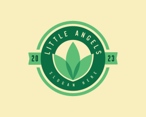 Vegan Farm Leaf Logo