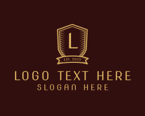 Loan - Retro Shield Company logo design