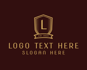 Legal - Retro Shield Company logo design