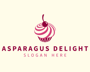 Delicious Cupcake Dessert logo design