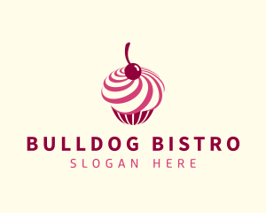 Delicious Cupcake Dessert logo design