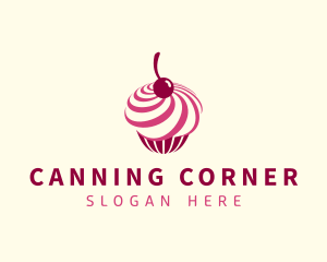 Delicious Cupcake Dessert logo design