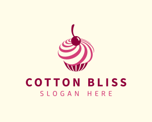 Delicious Cupcake Dessert logo design