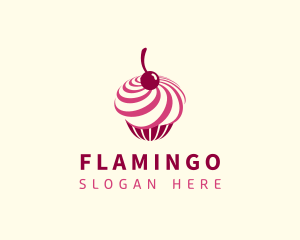 Delicious Cupcake Dessert logo design