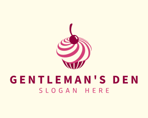 Delicious Cupcake Dessert logo design