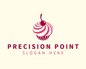 Delicious Cupcake Dessert logo design