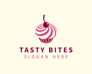 Delicious - Delicious Cupcake Dessert logo design