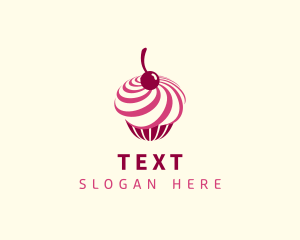 Delicious Cupcake Dessert logo design