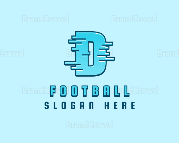 Digital Business Letter D Logo