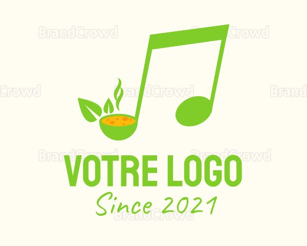 Green Soup Note Logo