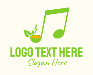 Green Soup Note  Logo