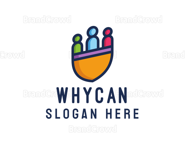 Creative Human Shield Organization Logo