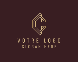 Classic Business Letter C logo design