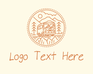 Hippie Van Road Trip  Logo