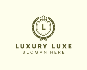 Luxury Crown Monarch logo design