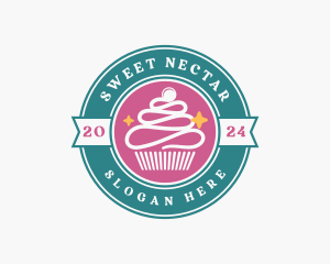 Cupcake Dessert Bakeshop logo design