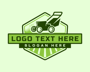Lawn Care - Mower Lawn Care logo design