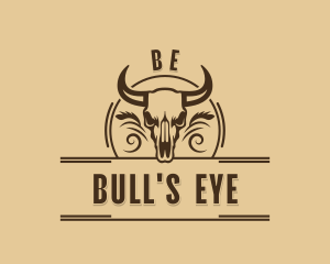 Western Bull Tavern logo design