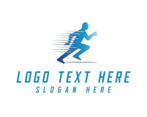 Fun Run Athlete Race Logo