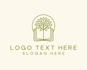 Coach - Book Tree Education logo design