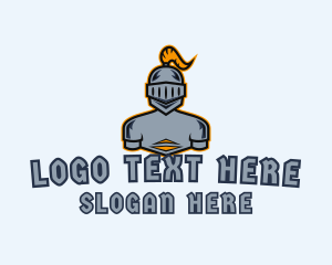 Gaming - Knight Character Gaming logo design