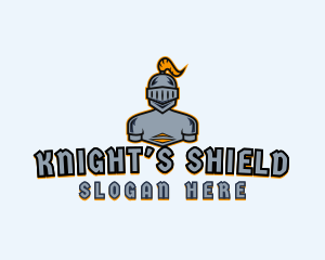 Knight - Knight Warrior Character logo design