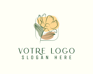 Watercolor - Watercolor Flower Boutique logo design