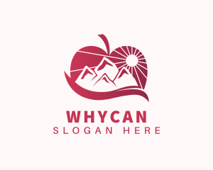 Organic Apple Mountain Logo