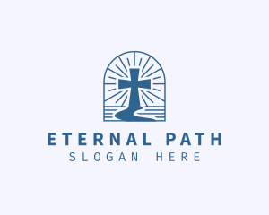 Holy Cross Path Church logo design