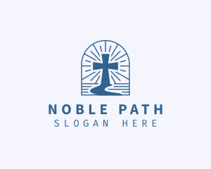 Holy Cross Path Church logo design