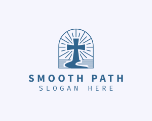 Holy Cross Path Church logo design