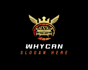 Luxury Auto Wings Logo