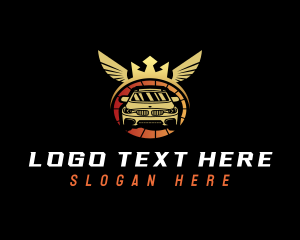 Travel - Luxury Auto Wings logo design