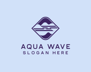 Professional Wave Tech Business logo design