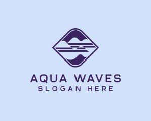 Professional Wave Tech Business logo design