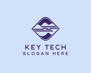 Professional Wave Tech Business logo design