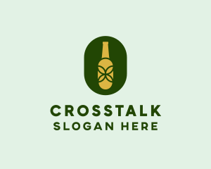 Brewer - Organic Alcohol Bottle logo design